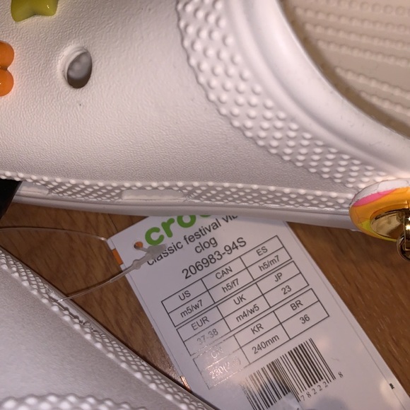 NWT Crocs Classic Festival Vibes Clogs - Picture 8 of 11